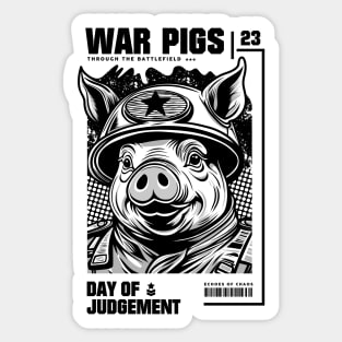 WAR PIGS Sticker